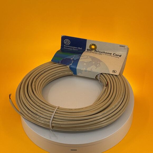 New Southern Bell 100' Telephone Cord - Long & Durable - Picture 2 of 16